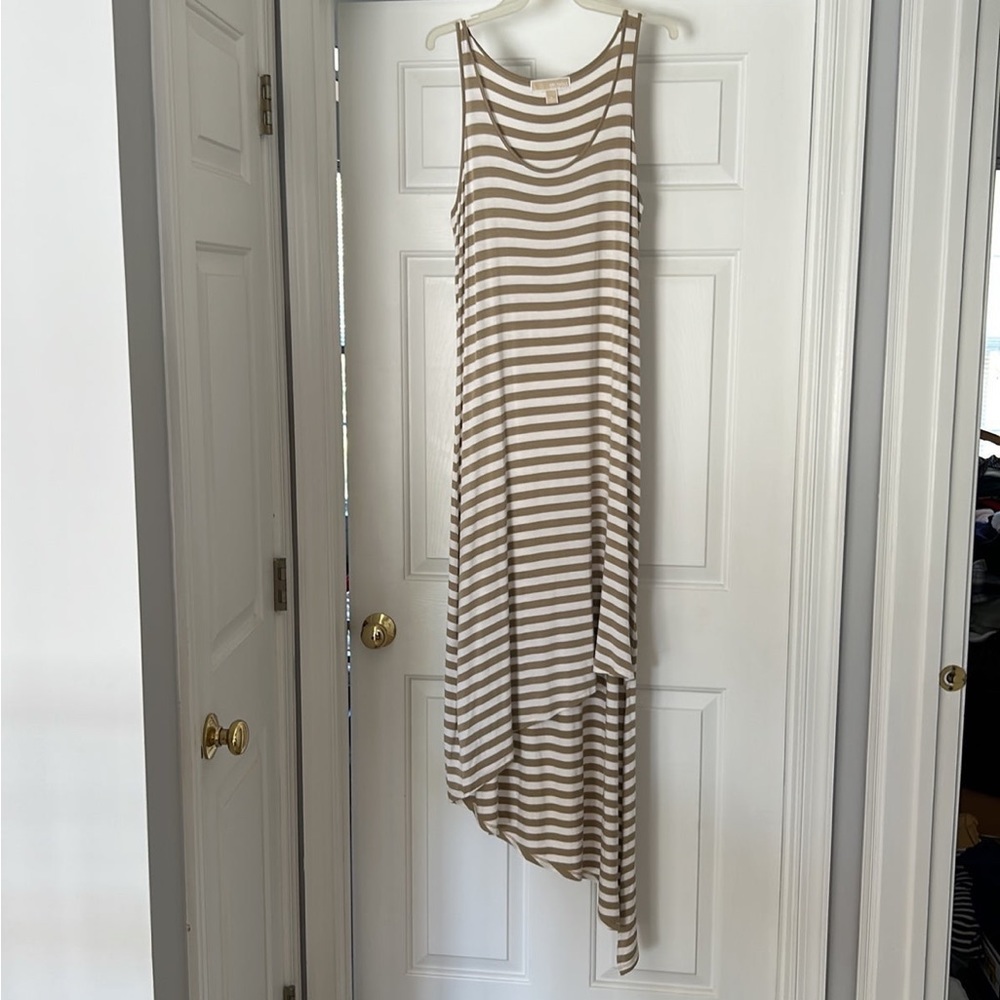 GOING ON CCO TODAY Michael Kors striped maxi dress 🆕 2023 listing